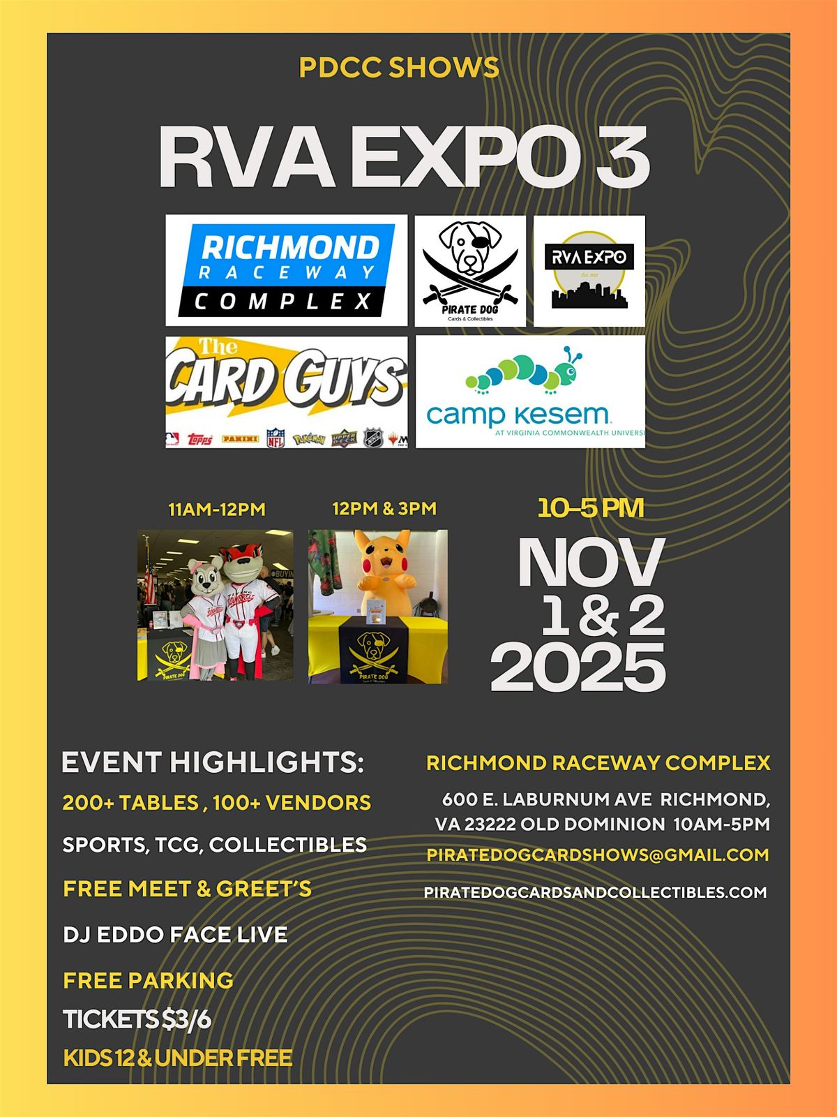 PDCC's RVA Expo Card Show 3( Mixed Genre)
