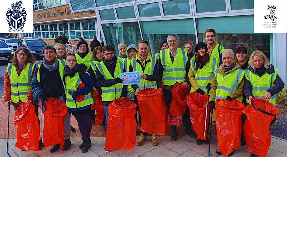 Litter Pick - Cyncoed Campus  NIAC reception Cardiff Met University