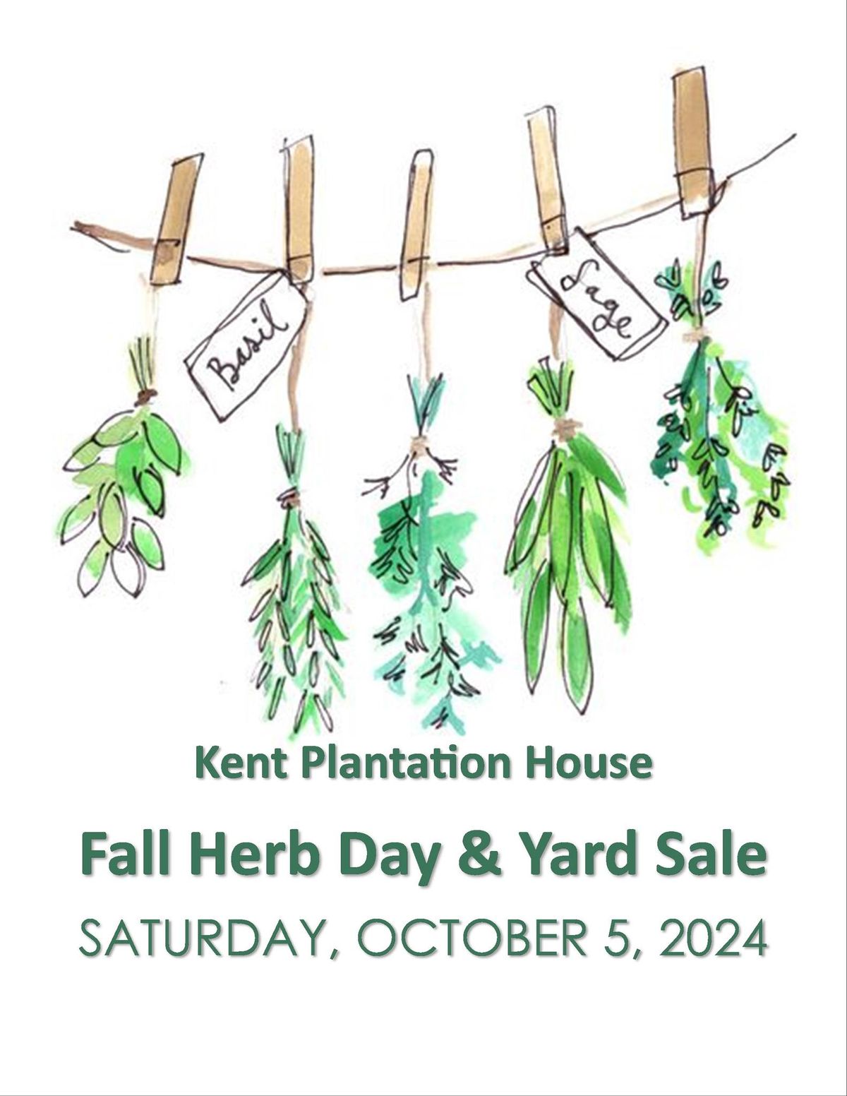 Kent Plantation House Fall Herb Day\/Arts & Crafts Festival & Yard Sale