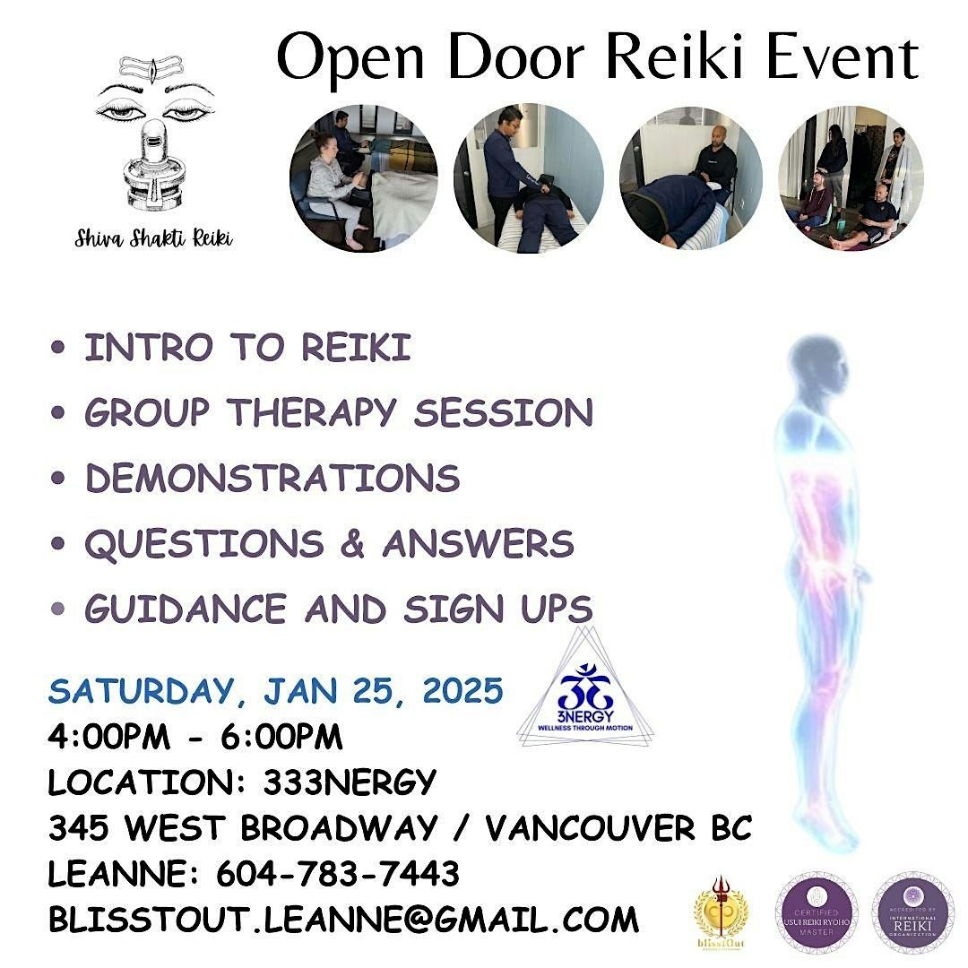 Open Door Reiki Event