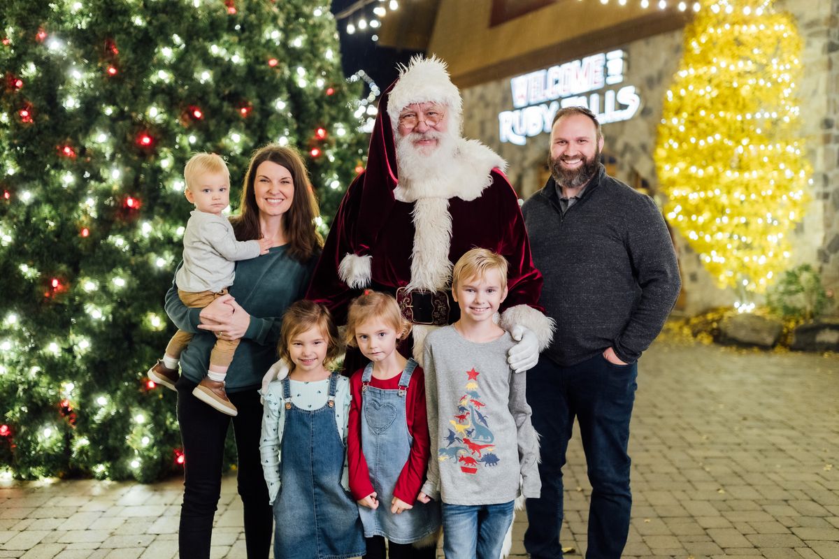 The Holidays at Ruby Falls