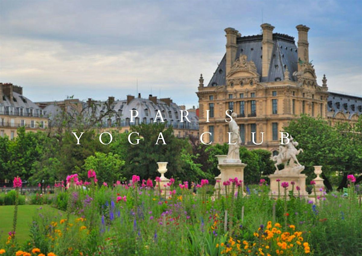 Paris Yoga Club in the Gardens August 16