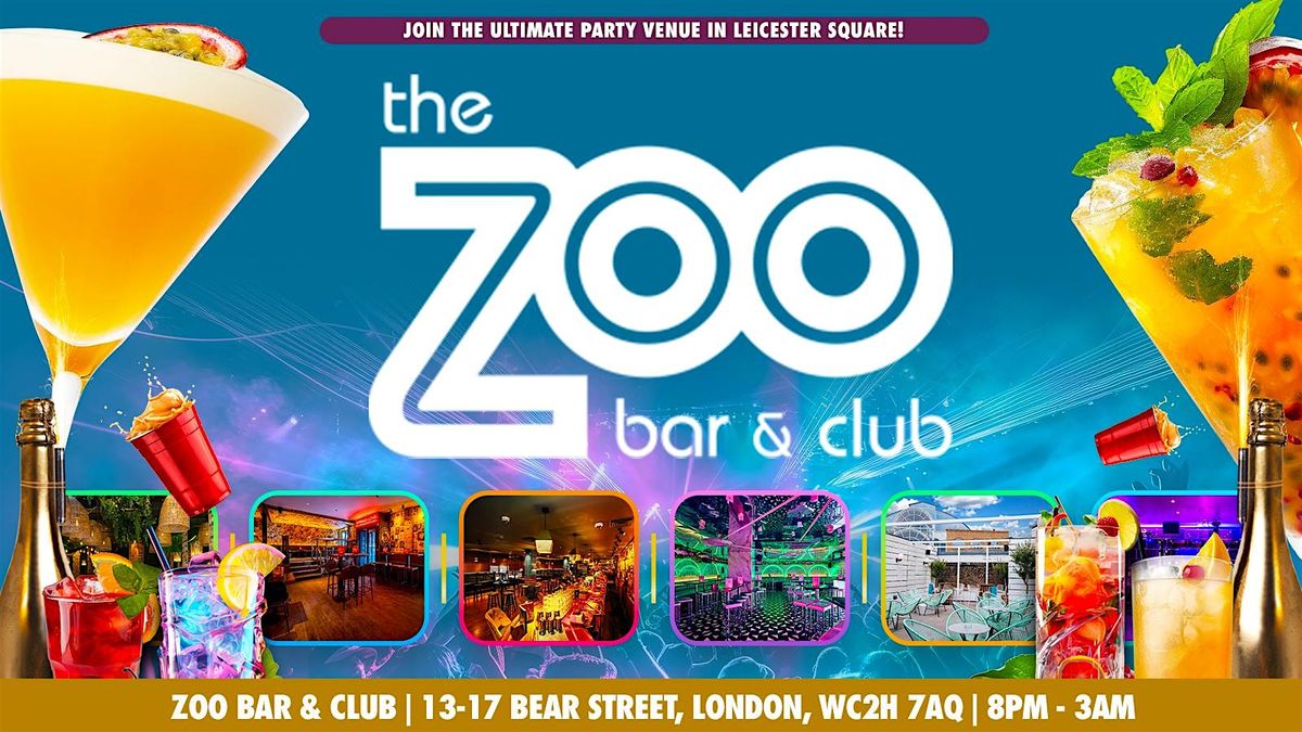ZOO BAR Every Wednesday \/\/ Zoo Bar & Club \/\/ Commercial, Hip-Hop, R&B