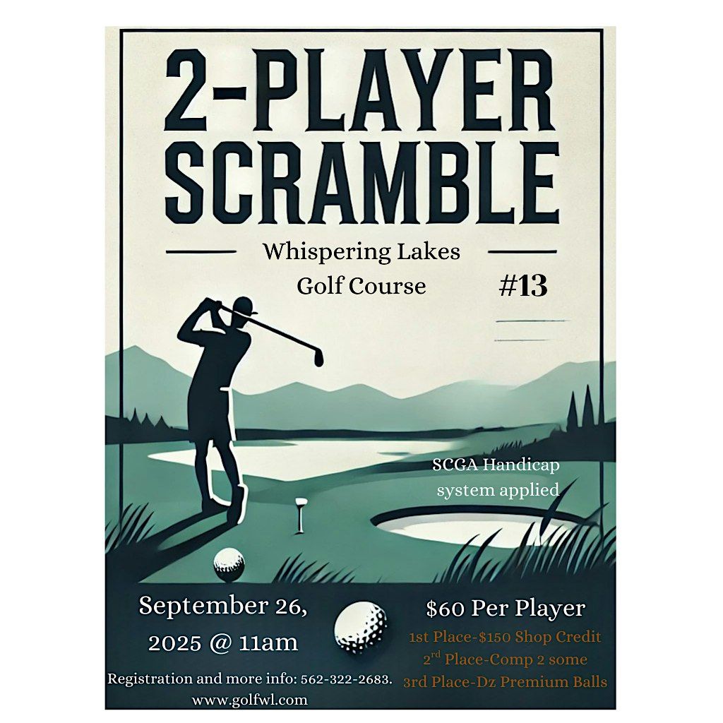Golf 2-Player Scramble