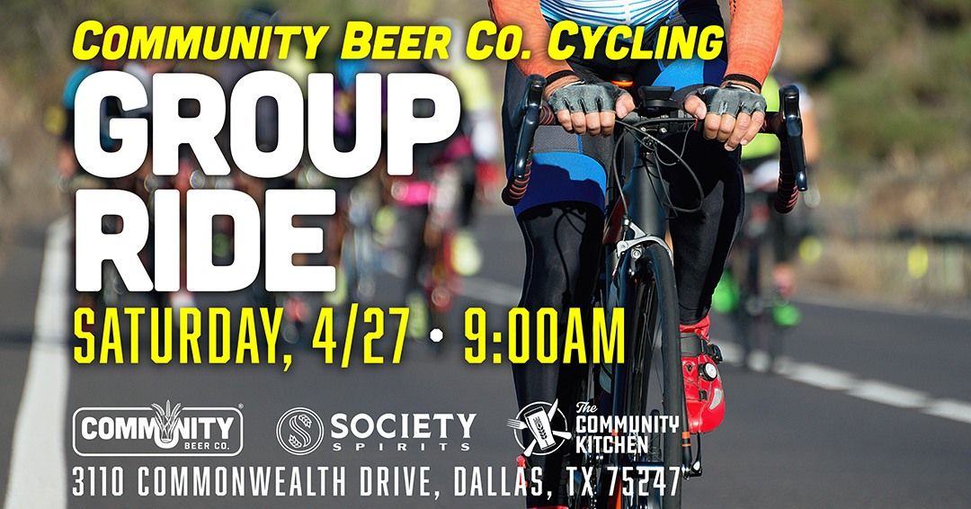 Community Beer Cycling: Group Ride 4\/27