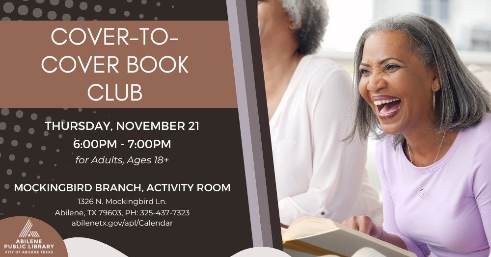 Cover-to-Cover Book Club (Mockingbird Branch)