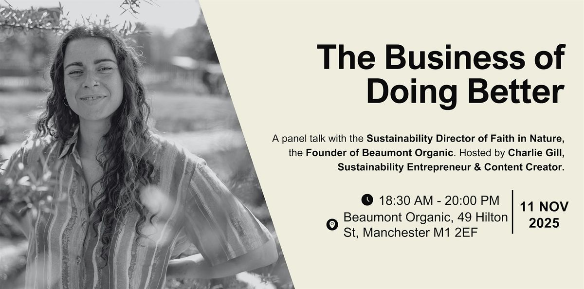 The Business of Doing Better: Real Stories of Sustainable Brands