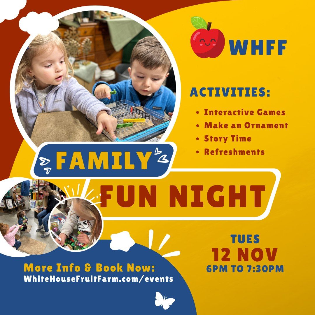 Family Fun Night @WHFF!