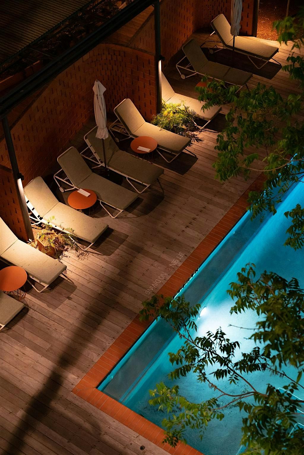 Sunset Cinema at the Carpenter Hotel Pool