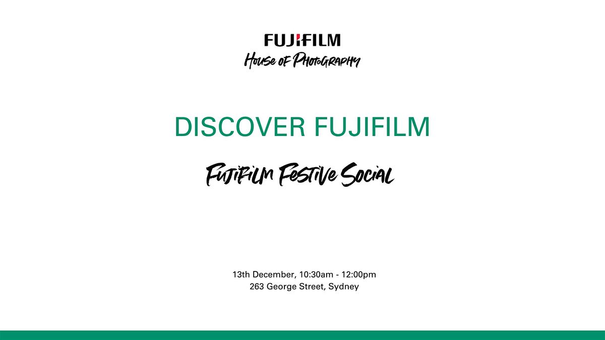 Fujifilm Festive Social