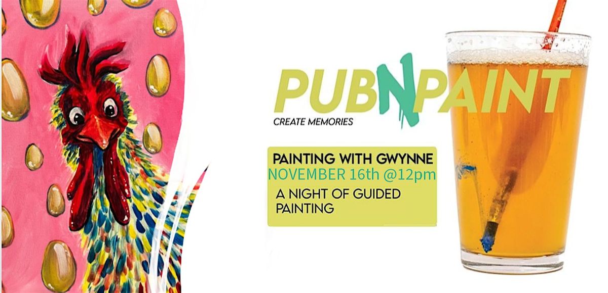Brewhouse Paint Event with PubNPaint Nov16th