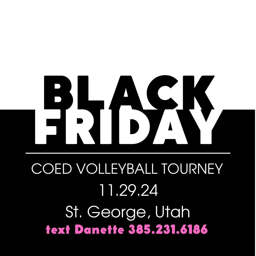 Black Friday Coed Volleyball Tournament