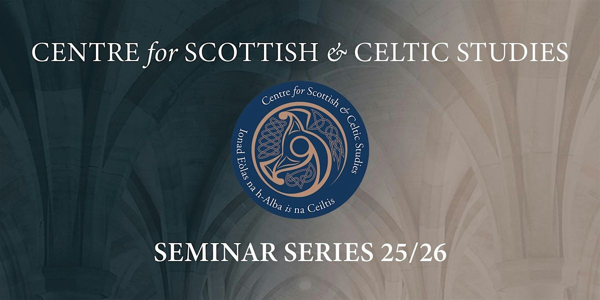 Sonny Angus | Late Modern Material Culture in Scottish History