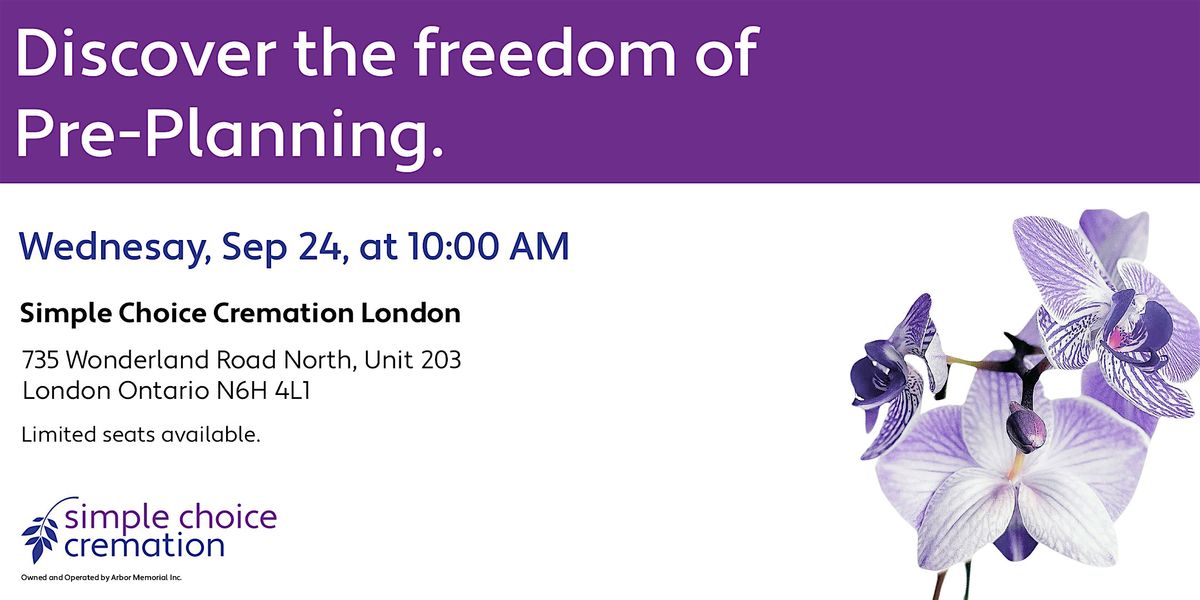 Discover the Freedom of Pre-Planning Seminar