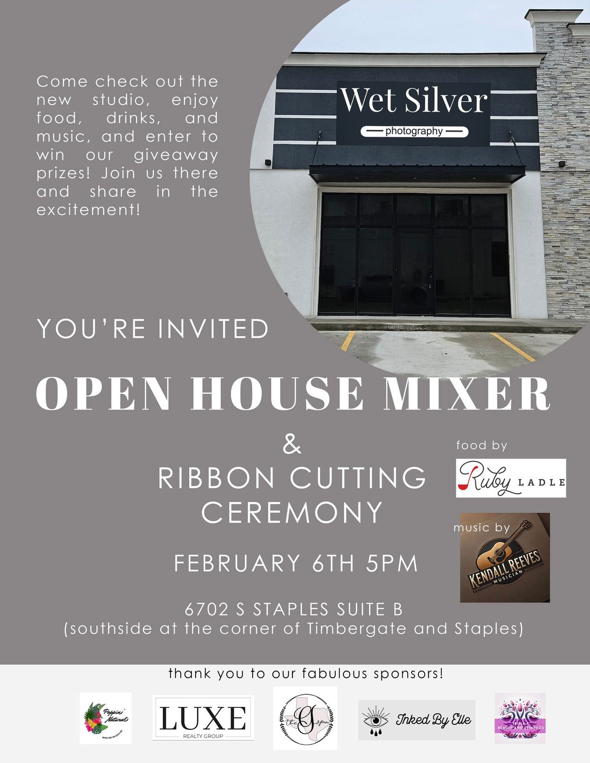 Wet Silver Photography - Open House & Ribbon Cutting