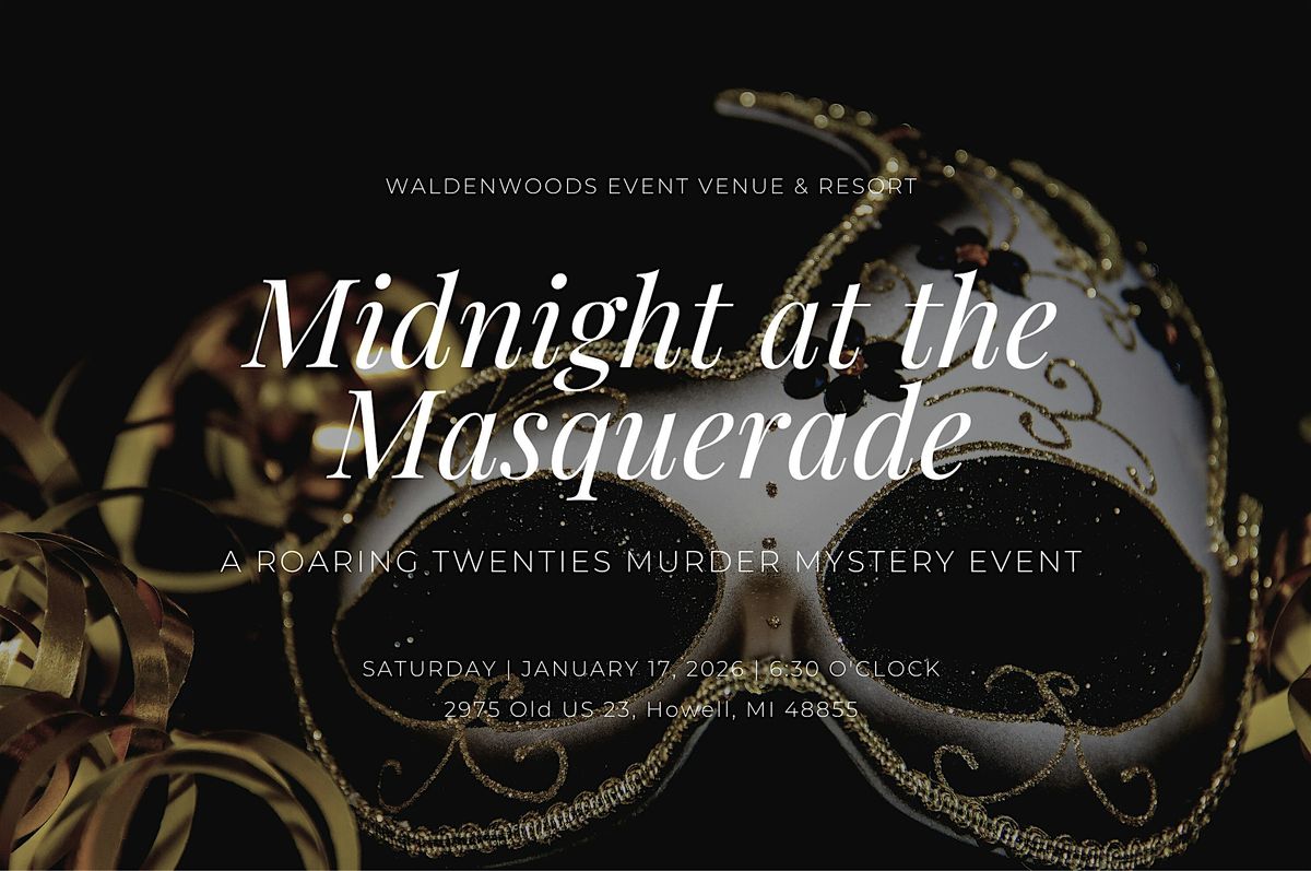 Midnight at the Masquerade: A Roaring Twenties M**der Mystery