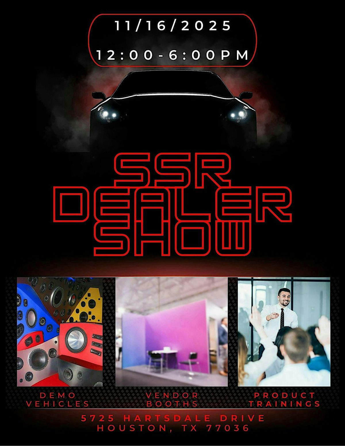 SSR DISTRIBUTORS HOUSTON DEALER SHOW 2025