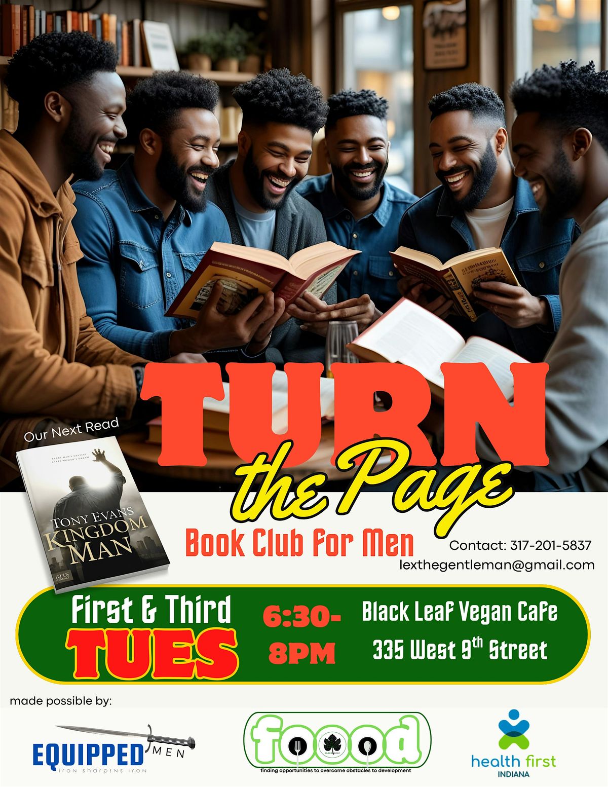 Turn the Page - Book Club for Men