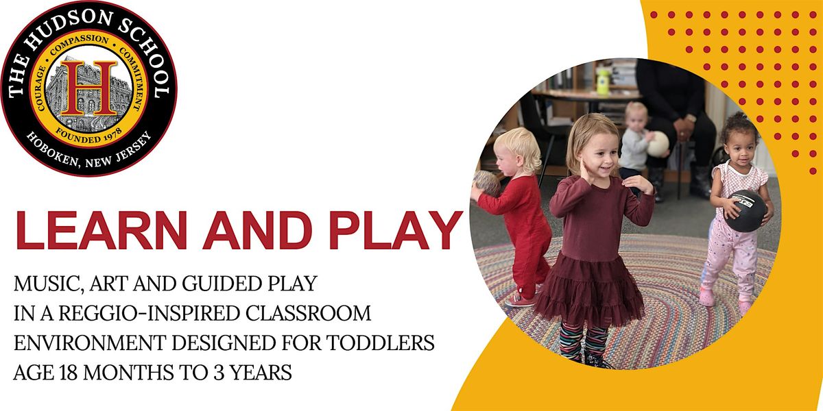 Music, Art, and Guided Play for Toddlers (Tuesday Caregiver and Me Series)