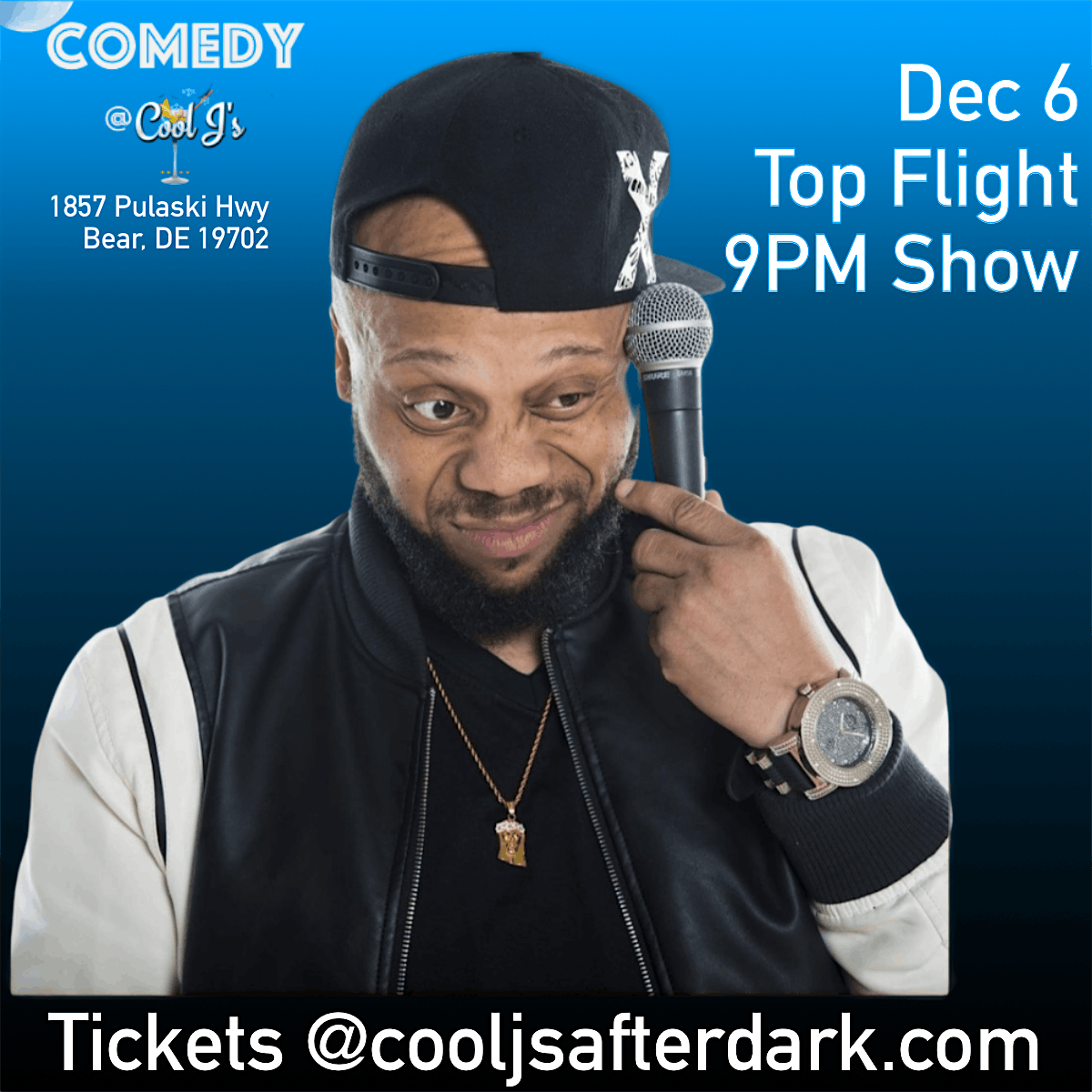 Comedy@Cool J \u2018s presents Top Flight