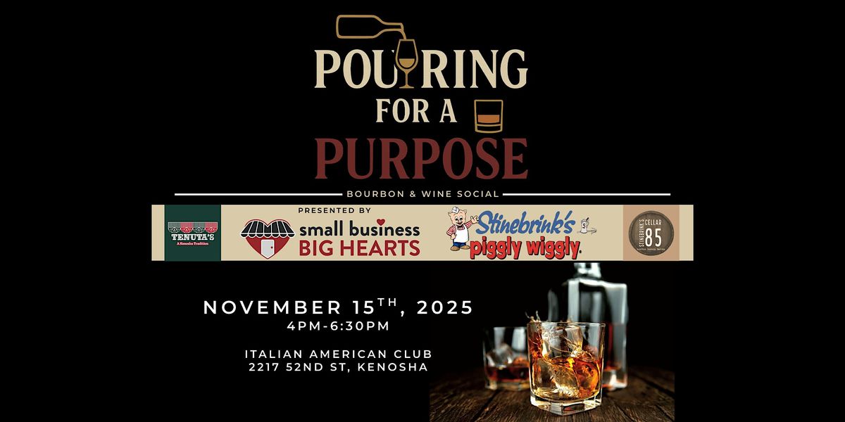 POURING FOR A PURPOSE