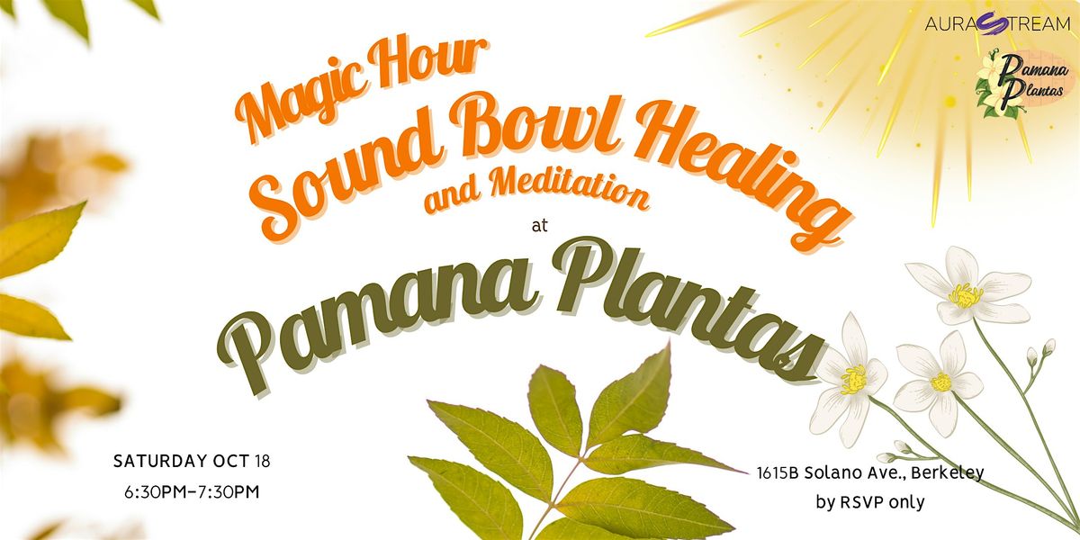 Sound Healing and Meditation at Pamana Plantas
