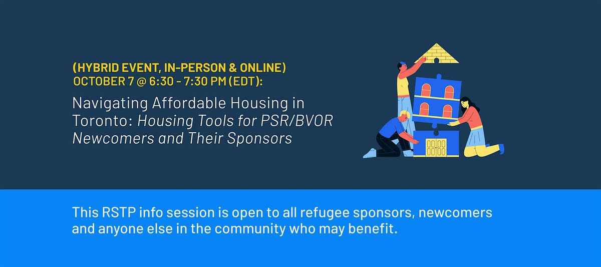 Navigating & Accessing Affordable Housing in Toronto