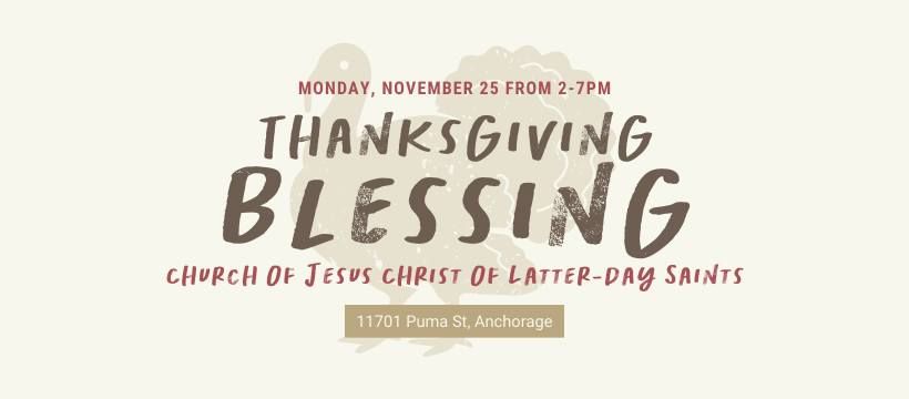 Thanksgiving Blessing (Anchorage)