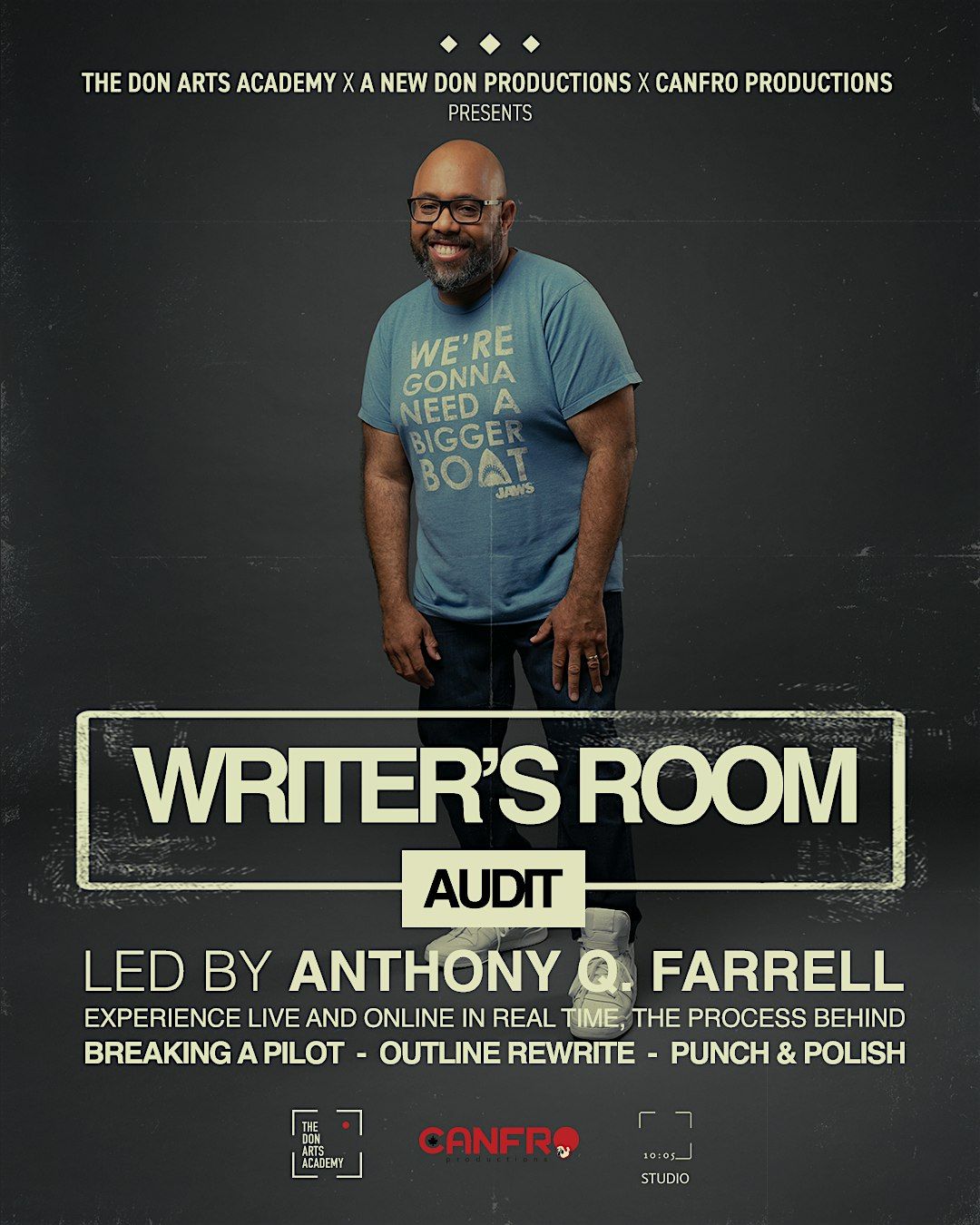 WRITER'S ROOM AUDIT - w\/ Anthony Q. Farrell