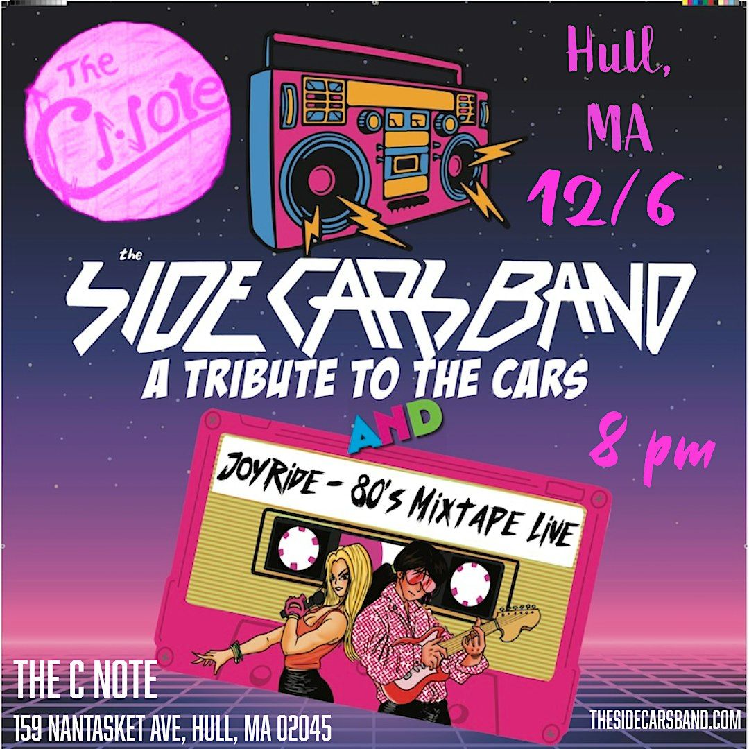 The Side Cars Band, Cars Tribute with Joyride 80s Mixtape Live!