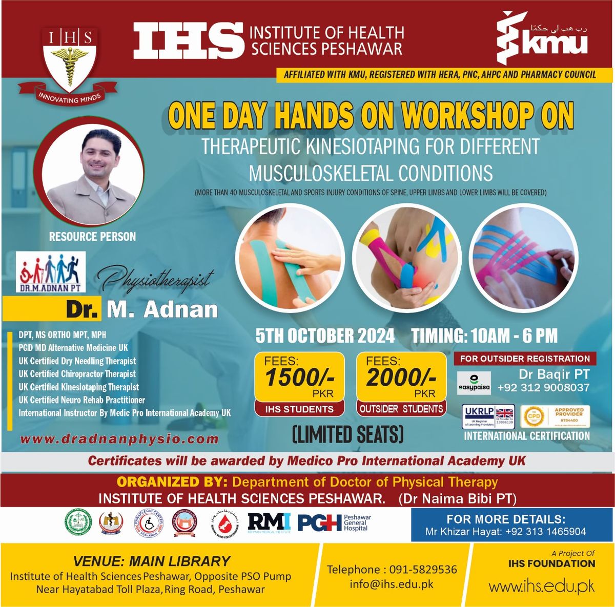 Therapeutic Kinesiotaping Workshop