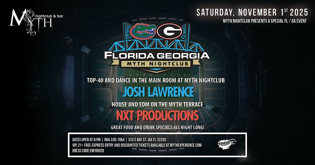 Fl\/GA Afterparty at Myth Nightclub | Saturday 11.1.25