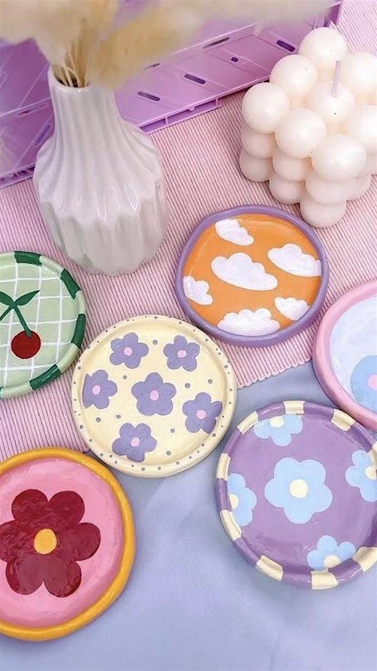 Dublin Girlies Pottery Painting  Evening  with Happy You're Here Club