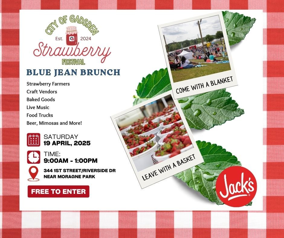 UPDATE! Strawberry Festival & Blue Jean Brunch April 19, 2025