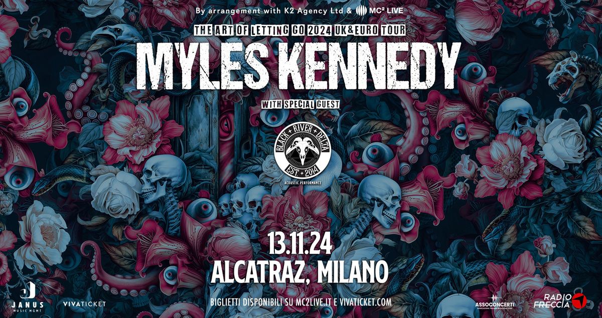 MYLES KENNEDY - The Art of Letting Go Tour 2024 | Milano, Alcatraz