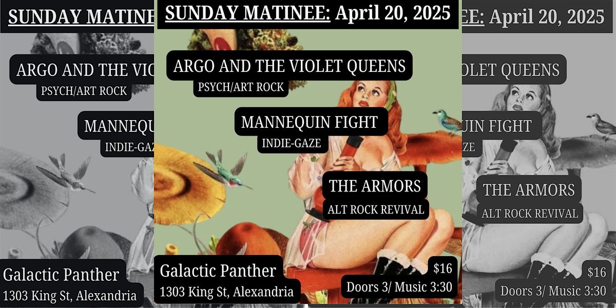 Argo and the Violet Queens, Mannequin Fight, The Armors