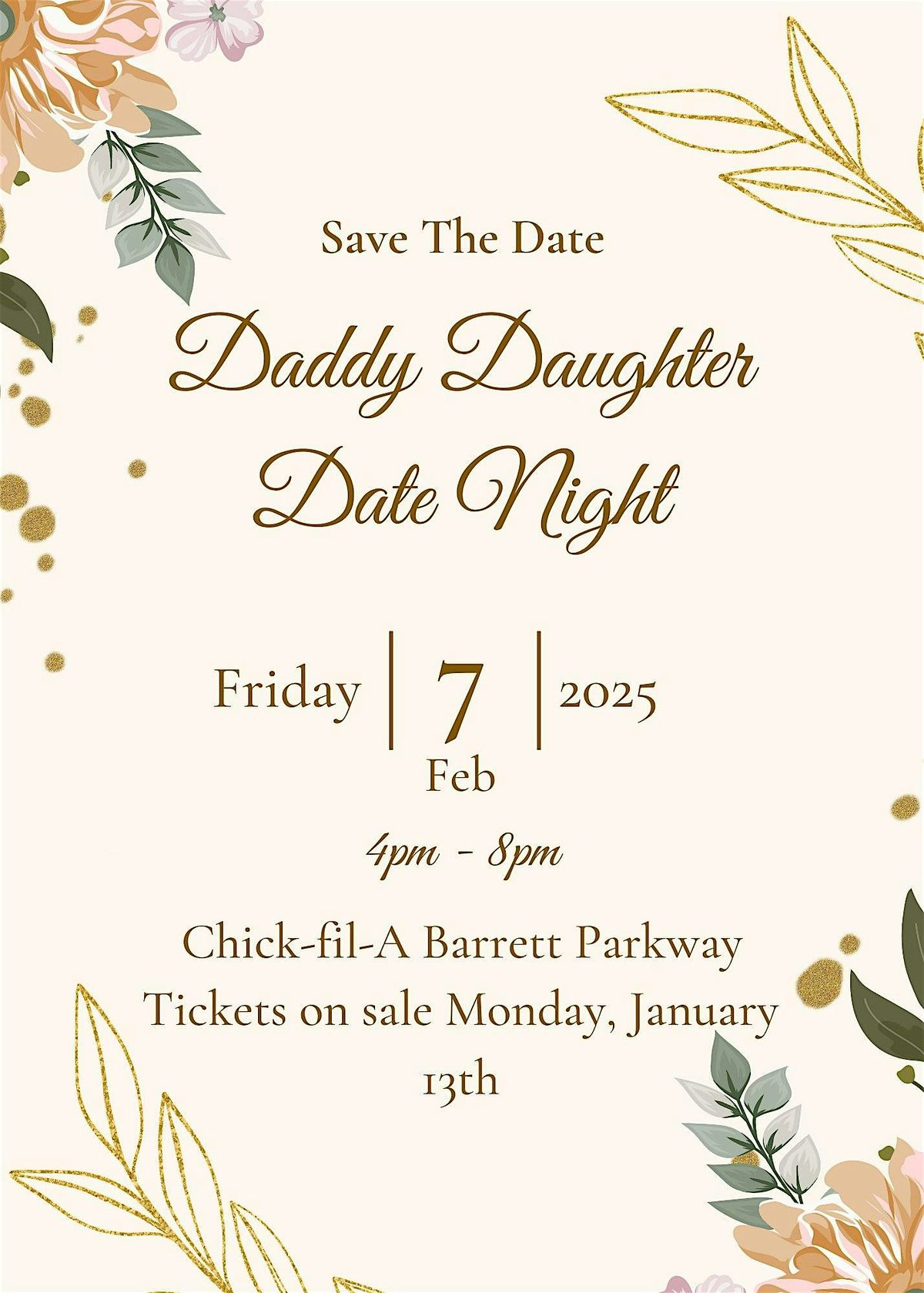 Daddy Daughter Date Night 2025