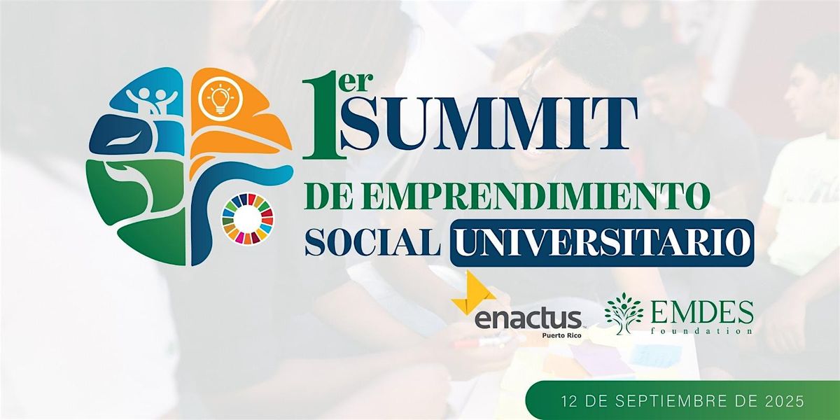 Summit de Emprendimiento Social Universitario