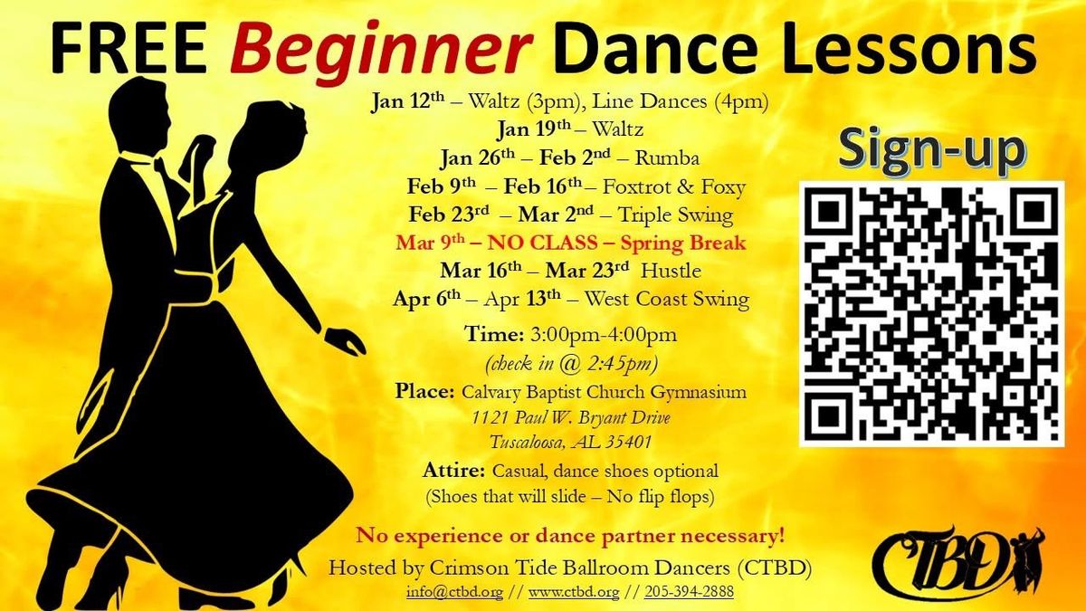 FREE Beginner Dance Lessons