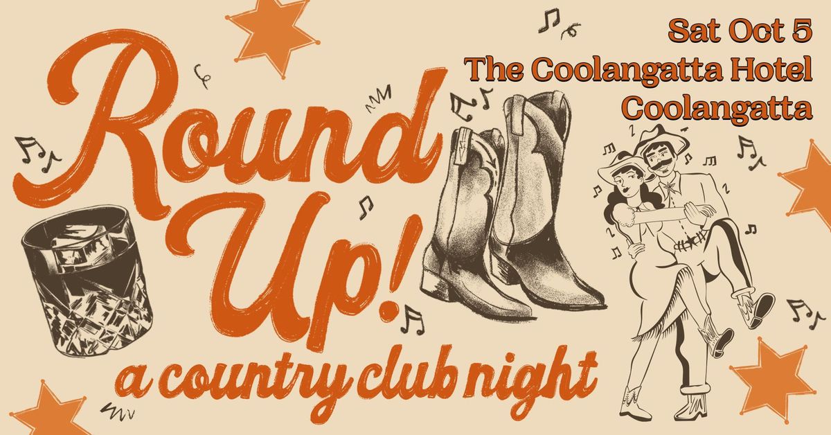 Round Up! - A Country Club Night - Coolangatta