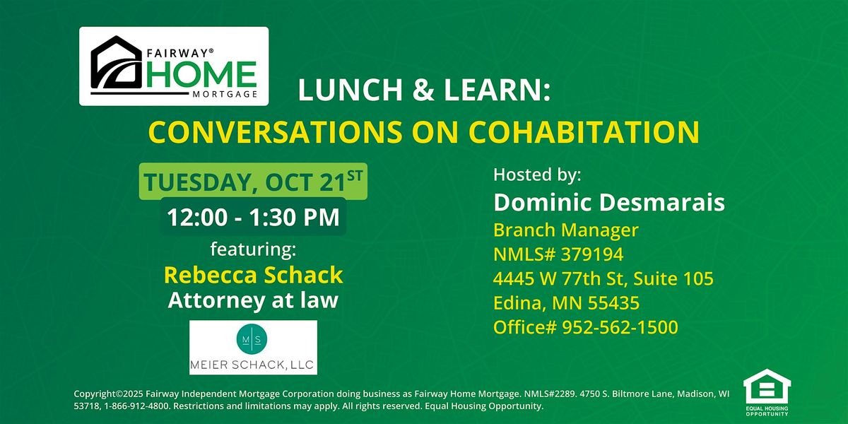 Lunch & Learn: Conversations on Cohabitation