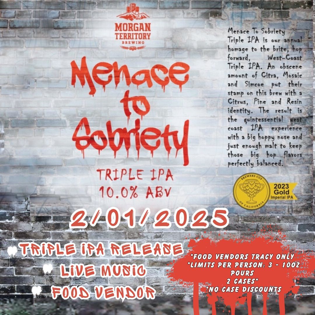 MENACE TO SOBRIETY IIIPA Release 