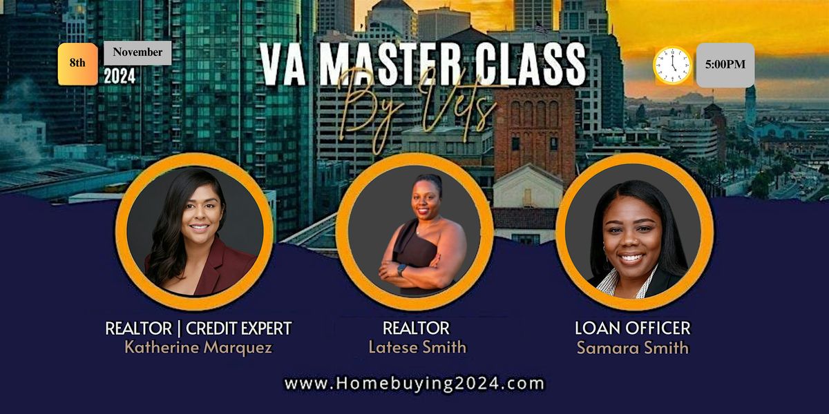 VA Home Loan Seminar - Join Us Military Members! - FREE Food & Drinks!!