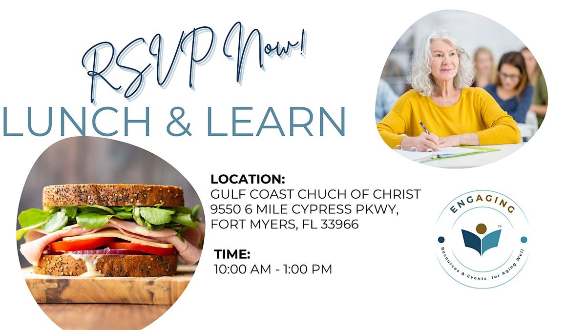 Free Lunch and Learn with Vendors at Gulf Coast Church of Christ