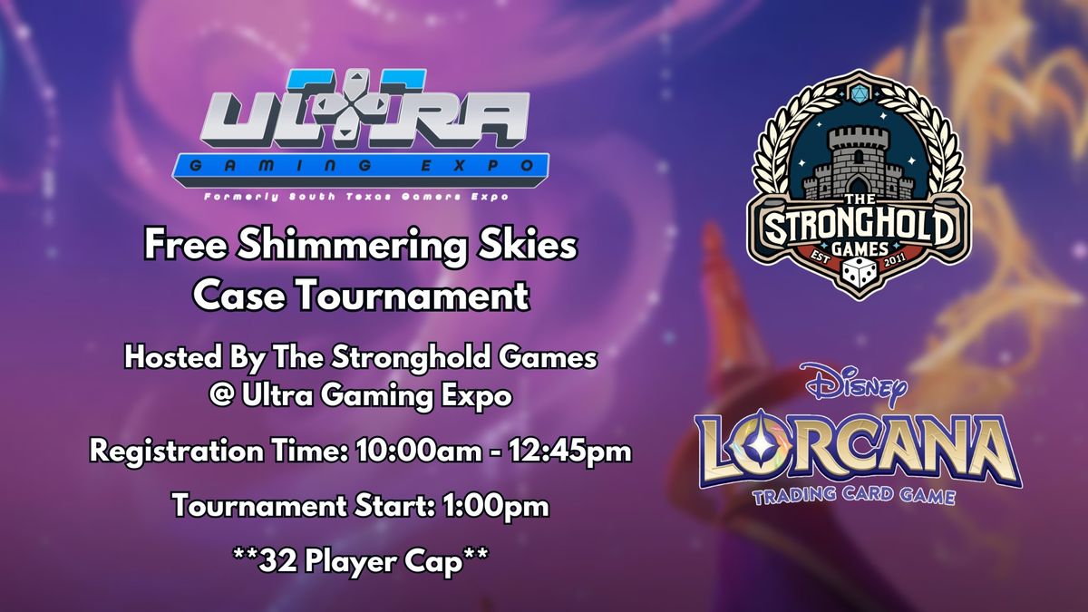 Free Shimmering Skies Case Tournament- Hosted by The Stronghold Games