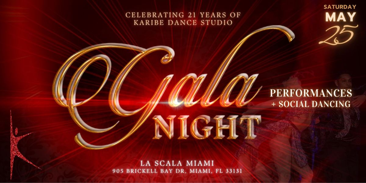 Karibe's 21st Annual Gala - 2 nights of Social Dancing + Performances