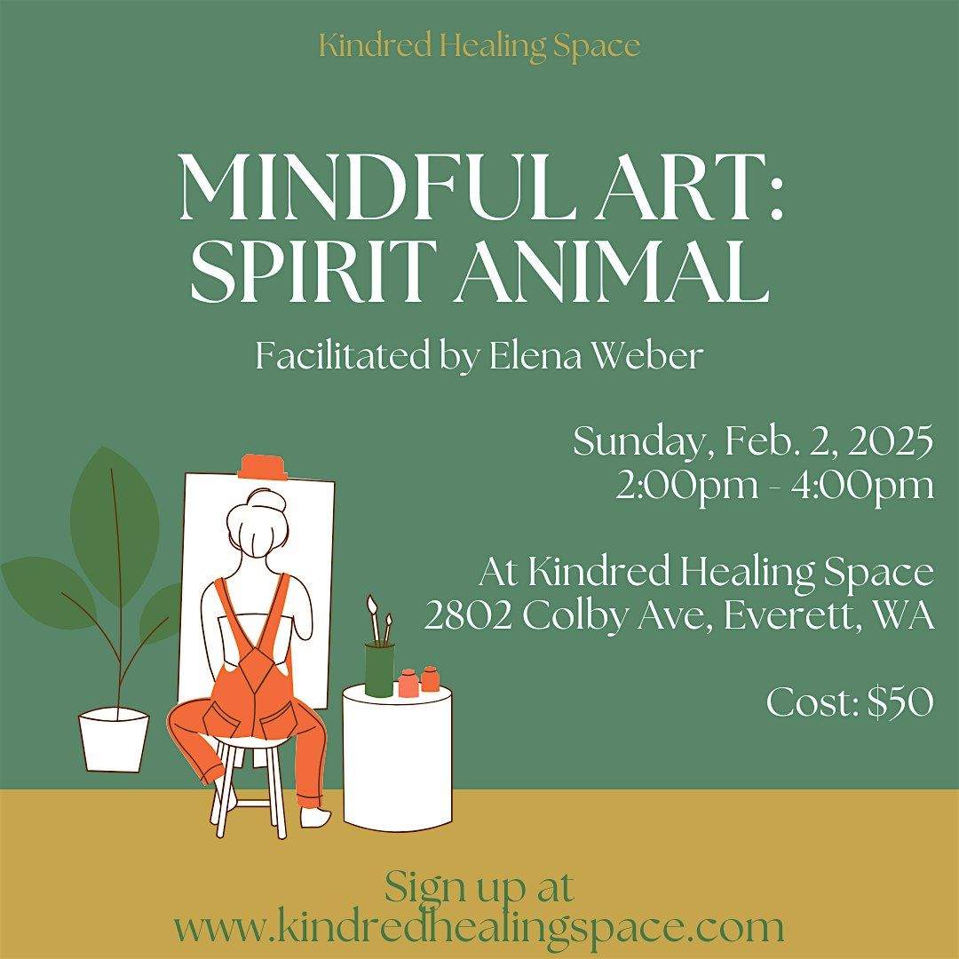 Spirit Animal: Mindful Art Workshop