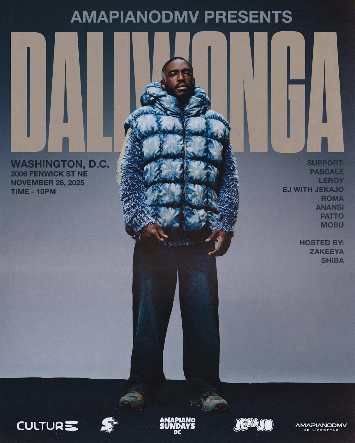 Amapiano Thanksgiving Eve: DALIWONGA (Live from South Africa)