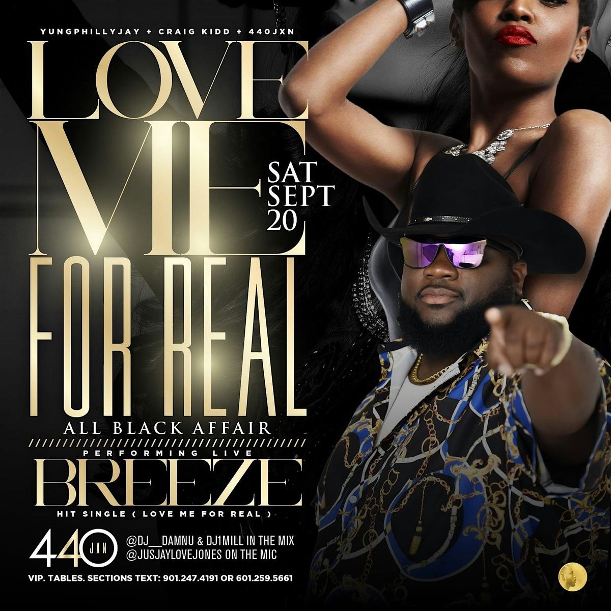LOVE ME FOREAL ALL BLACK AFFAIR ft BREEZE