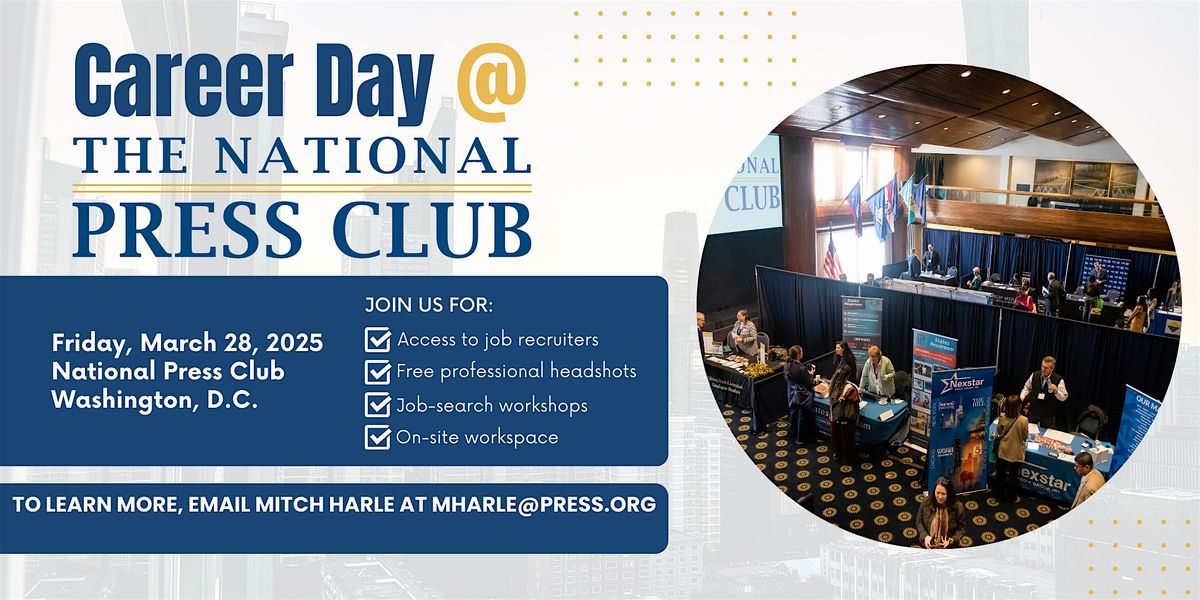 Career Day at the National Press Club